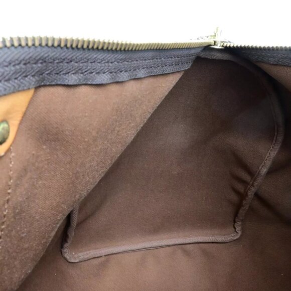 LOUIS VUITTON Keepall 50 Travel Hand Bag Monogram Leather Brown - Picture 11 of 16